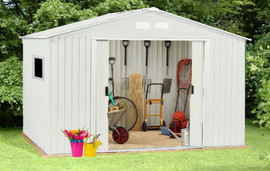 SUPER GARDEN SHED מחסן מתכת פרמיום דגם 2.13X2.55 SUPER GARDEN SHED T78