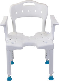 Roja Dove כיסא רחצה מתכוונן White Dove