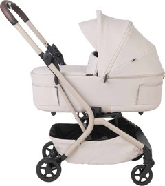 Sport Line עגלת ספורט ליין יוניקו Unico עם אמבטיה מתקפלת בז שמנת