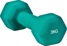Energym זוג משקולת יד ציפוי ניאופרן 3 קילו (2 יח')