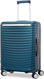 Samsonite מזוודת טרולי עליה למטוס ״ 21 קשיחה פרמיום דגם Framelock Max Spinner מבית המותג הבינלאומי Samsonite סמסונייט צבע טורקיז