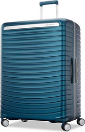 Samsonite מזוודה גדולה ״29 קשיחה פרמיום דגם Framelock Max Spinner מבית המותג הבינלאומי Samsonite סמסונייט צבע טורקיז