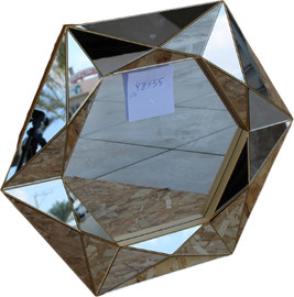 סטייל דיזיין מראה יהלום משושה