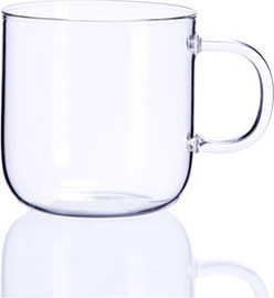 ALFA ספל זכוכית דגם מילאנו Alfa 300ml