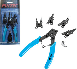 Fixtec סט פליירים טבעות לאזיקונים (סגרי טבעת) 4 ב-1 – מקצועי ורב-שימושי FIXTEC FHCPS05