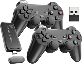 Gti קונסולת משחקים רטרו - 4K GAME STICK PRO הילד שבך מתעורר לחיים !