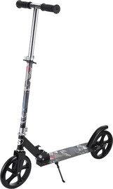Skater קורקינט אלומיניום עם גלגלים גדולים 20 ס"מ Classic Scooter - שחור