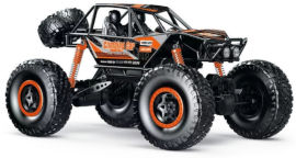 Machina רכב שטח 4X4 CLIMBING CAR PRO מטפס על סלעים עם שלט רחוק וסוללות נטענות- כתום