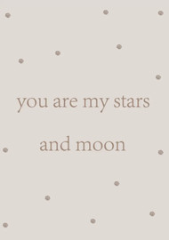 BOSO תמונה- STAR AND MOON