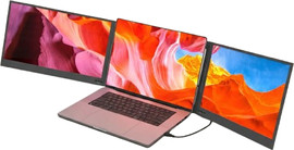 VISION S2 Pro מסך נייד כפול בחיבור אחד