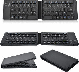 TriVision Folding Keyboard מקלדת מתקפלת אלחוטית אוניברסלית