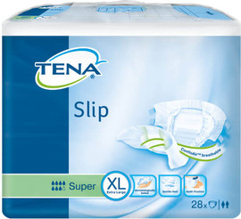 עולם הרפואה חיתולי Slip Super Proskin מידה XL – מבית חברת Tena טנה