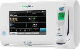 עולם הרפואה מד לחץ דם משולב מוניטור דגם NONIN SPO2 חברת Welch Allyn