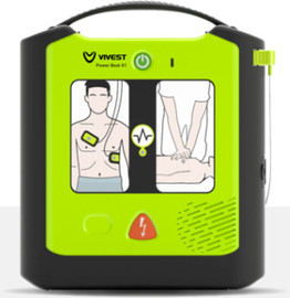 עולם הרפואה דפיברילטור 1X PowerBeat ViVest למבוגר וילד