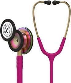 עולם הרפואה סטטוסקופ ליטמן קלאסיק 3M - חברת Littmann בצבע ורוד מוזהב- מלאי מוגבל!