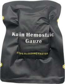 עולם הרפואה תחבושת המוסטטית Combat Gauze