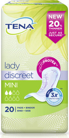 עולם הרפואה תחבושות ספיגה Lady Mini מבית חברת Tena טנה