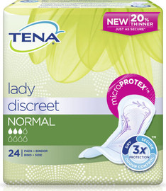 עולם הרפואה תחבושות ספיגה Lady Normal מבית חברת Tena טנה