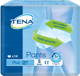 עולם הרפואה מכנסוני ספיגה Plus מידה S - מבית חברת Tena טנה