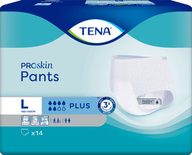 עולם הרפואה מכנסוני ספיגה Plus מידה L - מבית חברת Tena טנה