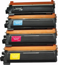BROTHER סט 4 טונרים תואמים Brother TN230