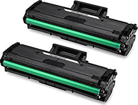 SAMSUNG זוג טונרים שחור תואם Samsung MLTD111S