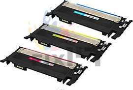 SAMSUNG שלישיית טונרים צבעוניים תואמים Samsung CLT-ckmy406S