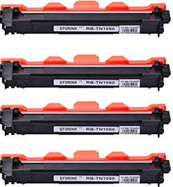 BROTHER רביעיית טונרים תואמים Brother TN1050