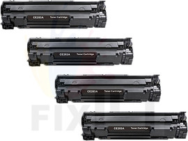 HP ארבעה טונרים תואמים HP CF283A 83A
