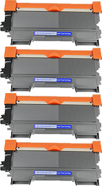 BROTHER ארבעה טונרים תואמים Brother TN2210