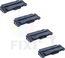 XEROX ארבעה טונרים תואמים Xerox 108R00909