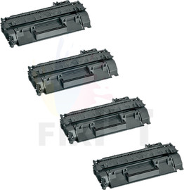 HP ארבעה טונרים תואמים HP CE505A