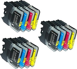 BROTHER שלושה סטים תואמים Brother LC985