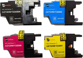 BROTHER סט 4 ראשי דיו תואמים Brother LC1220