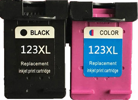 HP חבילת חסכון שחור + צבע תואם HP 123XL