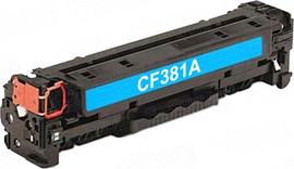 HP טונר ציאן תואם HP CF381A