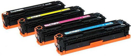 HP סט 4 טונרים תואמים HP CE320/321/322/323A 128A