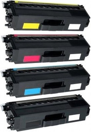 BROTHER סט 4 טונרים תואמים Brother TN910