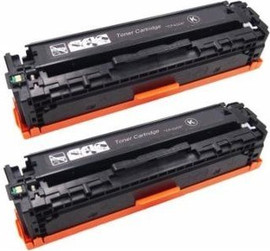 HP זוג טונרים שחור תואם HP CF400XD 201X