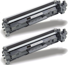 HP זוג טונרים תואמים HP CF217A
