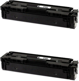 HP זוג טונרים שחורים תואמים HP 203X CF540X