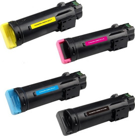 XEROX סט 4 טונרים תואמים למדפסת 6515 Xerox 106R03488- 106R03693/4/5