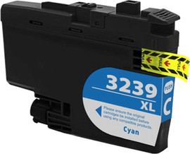 BROTHER ‏ראש דיו כחול תואם Brother LC3239XLC