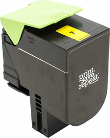 LEXMARK טונר צהוב תואם Lexmark 70C8HY0