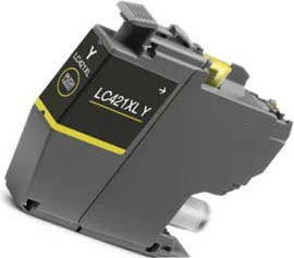 BROTHER ראש דיו צהוב תואם Brother LC421XLY