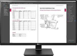 LG מסך מחשב LG 27BN65QP-B 27'' QHD