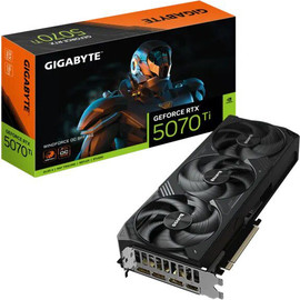Gigabyte כרטיס מסך Gigabyte GeForce RTX 5070 Ti WINDFORCE SFF 16GB GDDR7 GV-N507TWF3OC-16GD