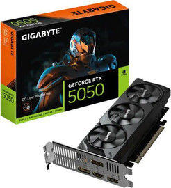 Gigabyte כרטיס מסך Gigabyte GeForce RTX 5050 OC 8GB GDDR6 Low profile GV-N5050OC-8GL