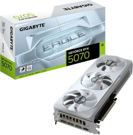 Gigabyte כרטיס מסך Gigabyte GeForce RTX 5070 Eagle OC ICE 12GB GDDR7 GV-N5070EAGLEOC-ICE-12GD
