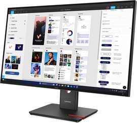 Lenovo מסך מחשב Lenovo ThinkVision T32UD-40 64B0GAT1IS 31.5 4K UHD